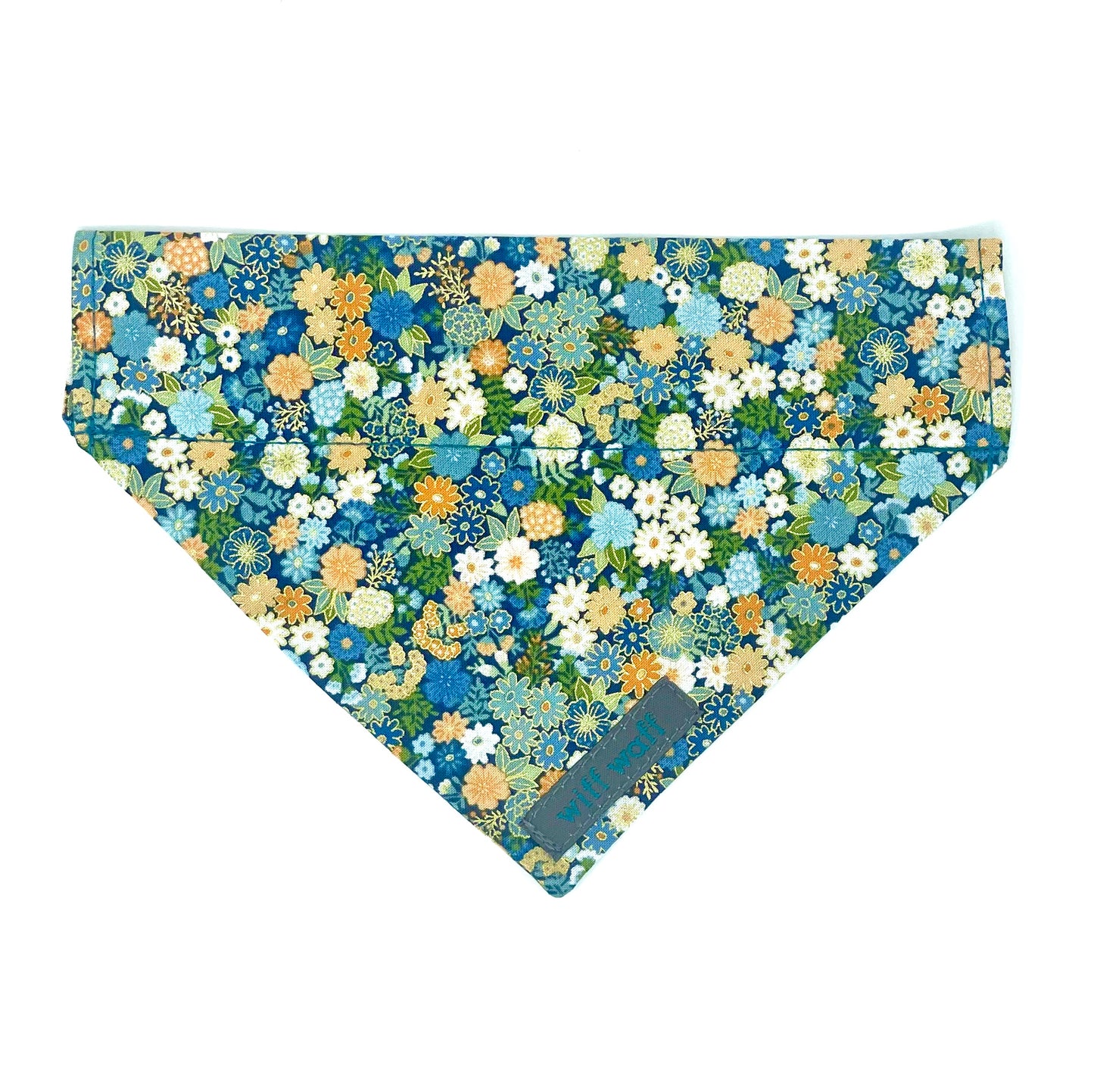 Amelia Blue Dog Bandana