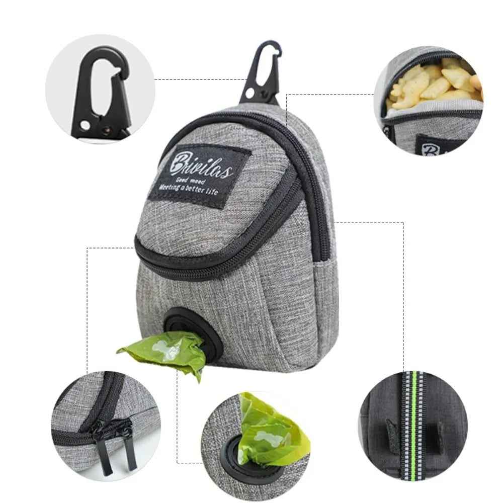 Poo Bag Dispenser - Grey Duffle