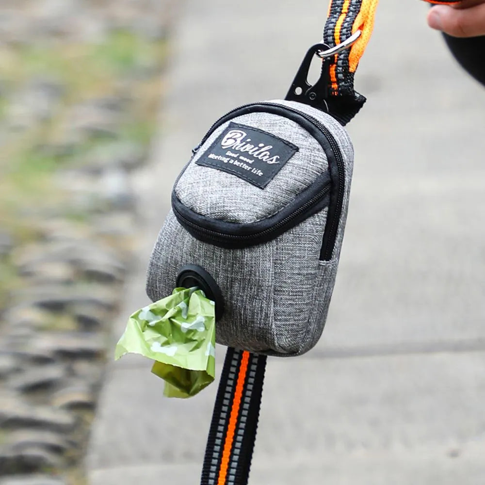 Poo Bag Dispenser - Grey Duffle