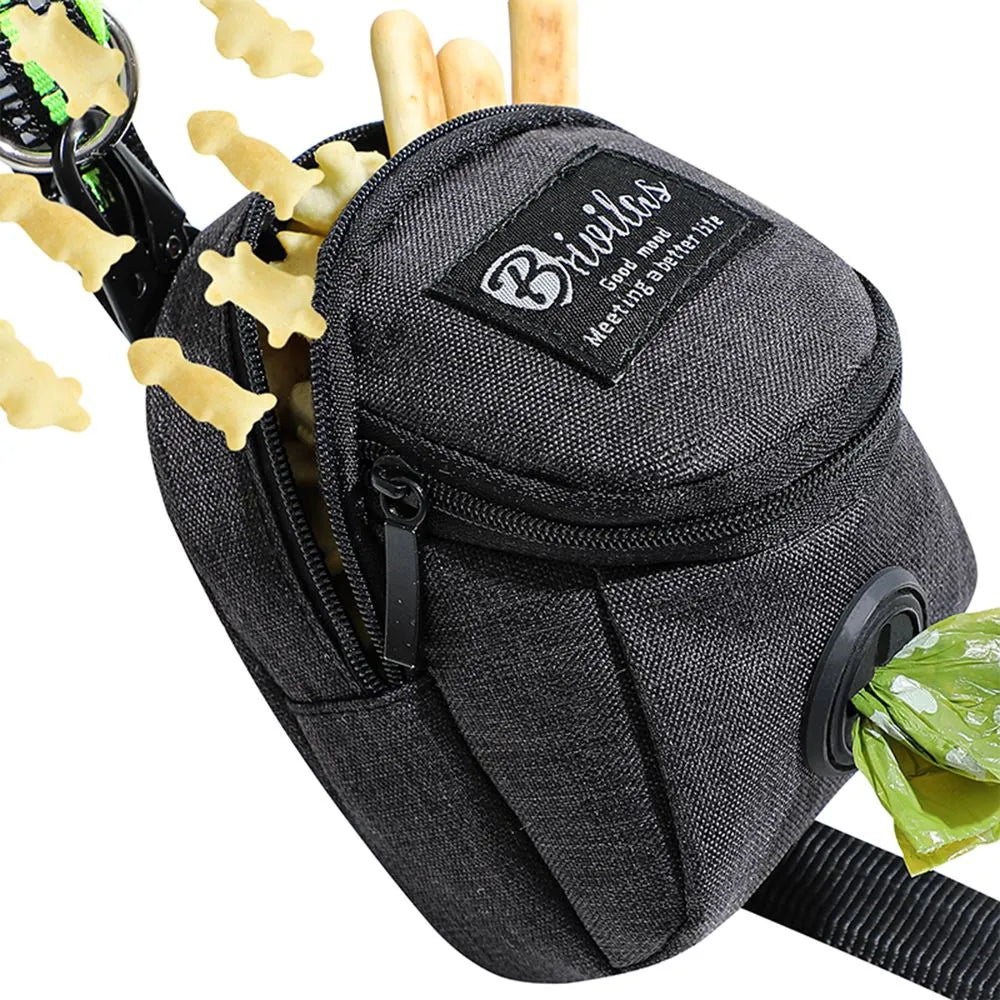 Poo Bag Dispenser - Black Duffle