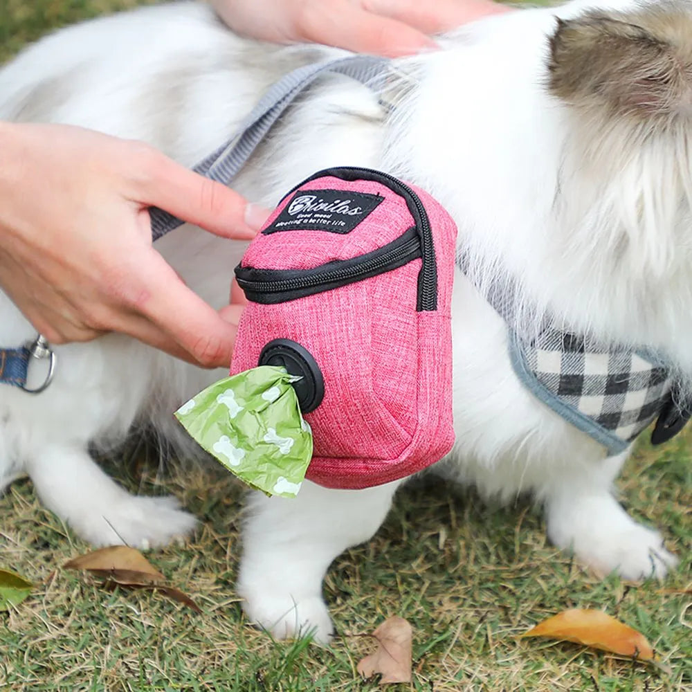 Poo Bag Dispenser - Rose Red Duffle