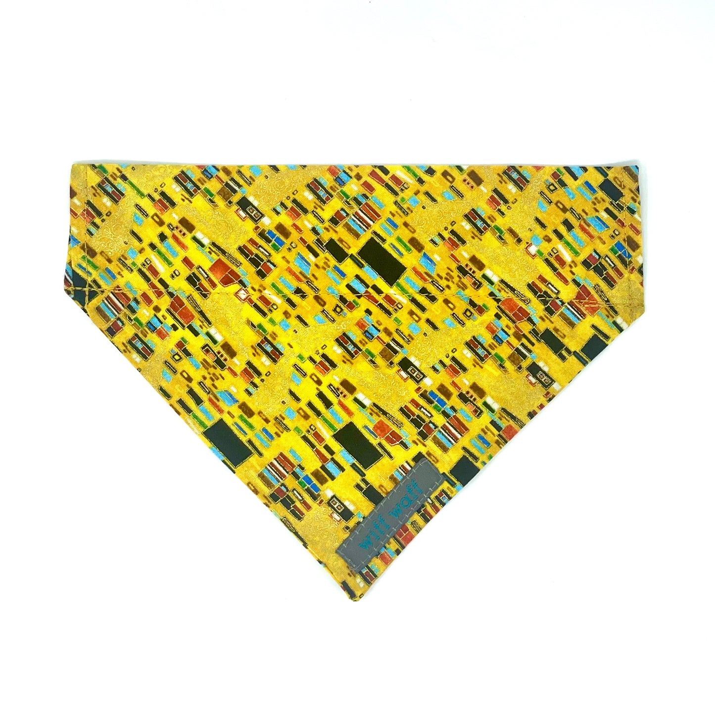 Klimt Yellow Dog Bandana