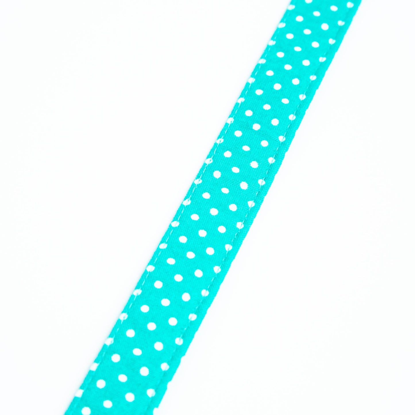 Dot Time Dog Lead - Aqua