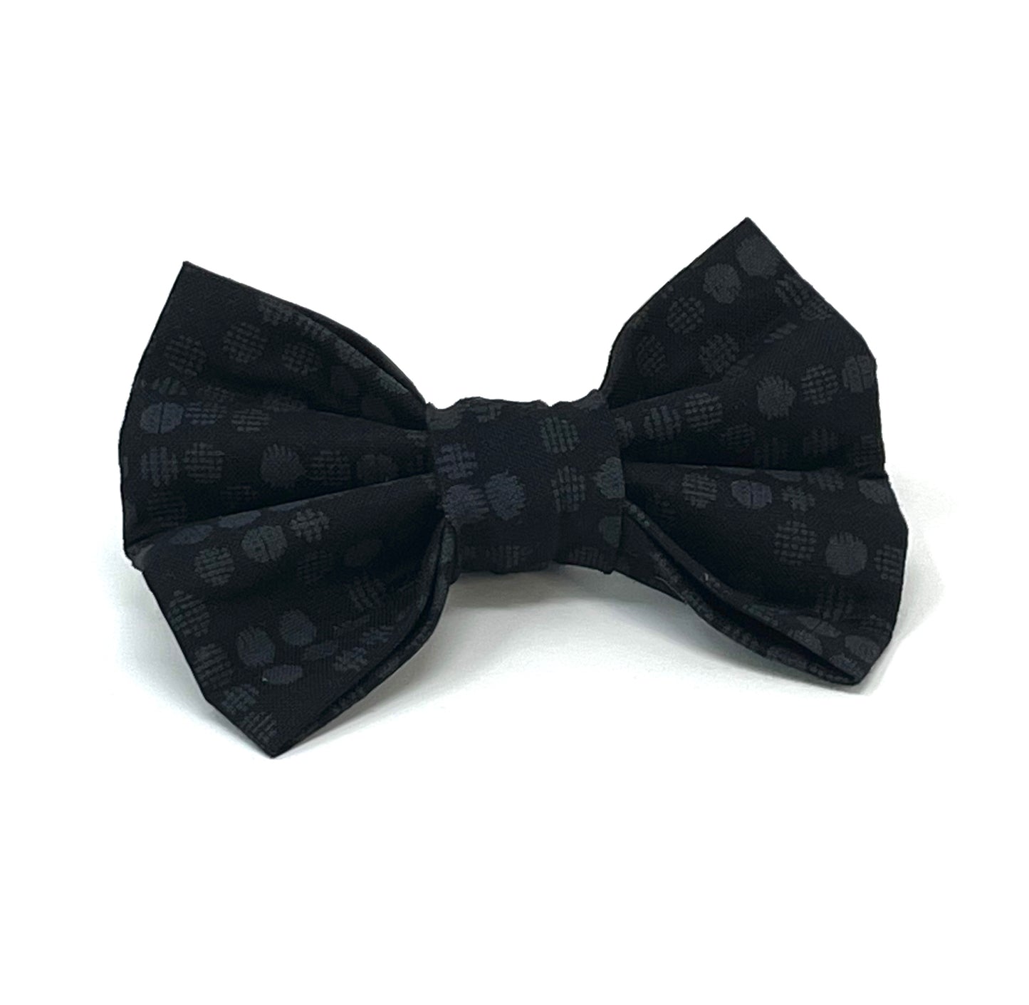 Black Spot Dog Bow