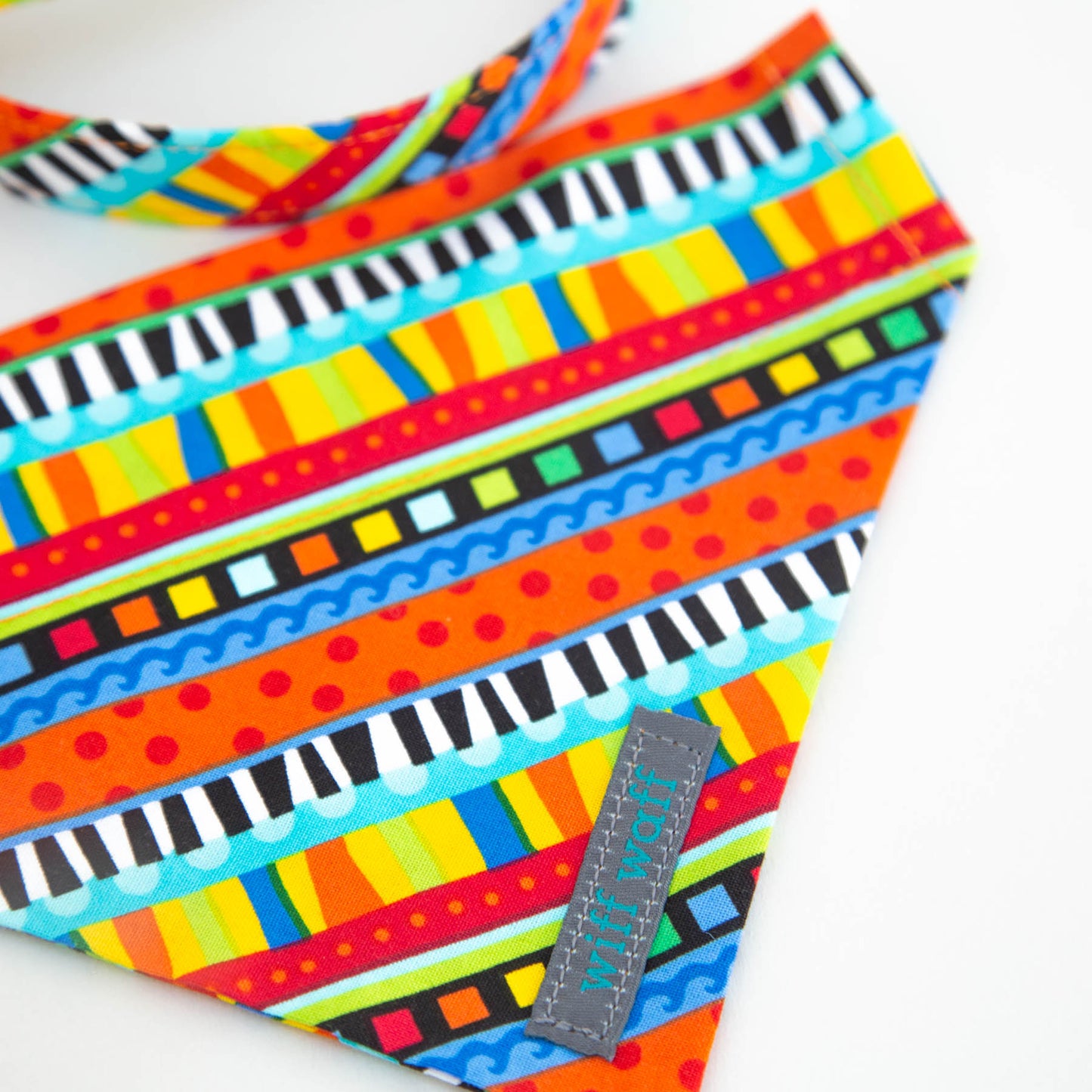 Bright Stripes Dog Bandana