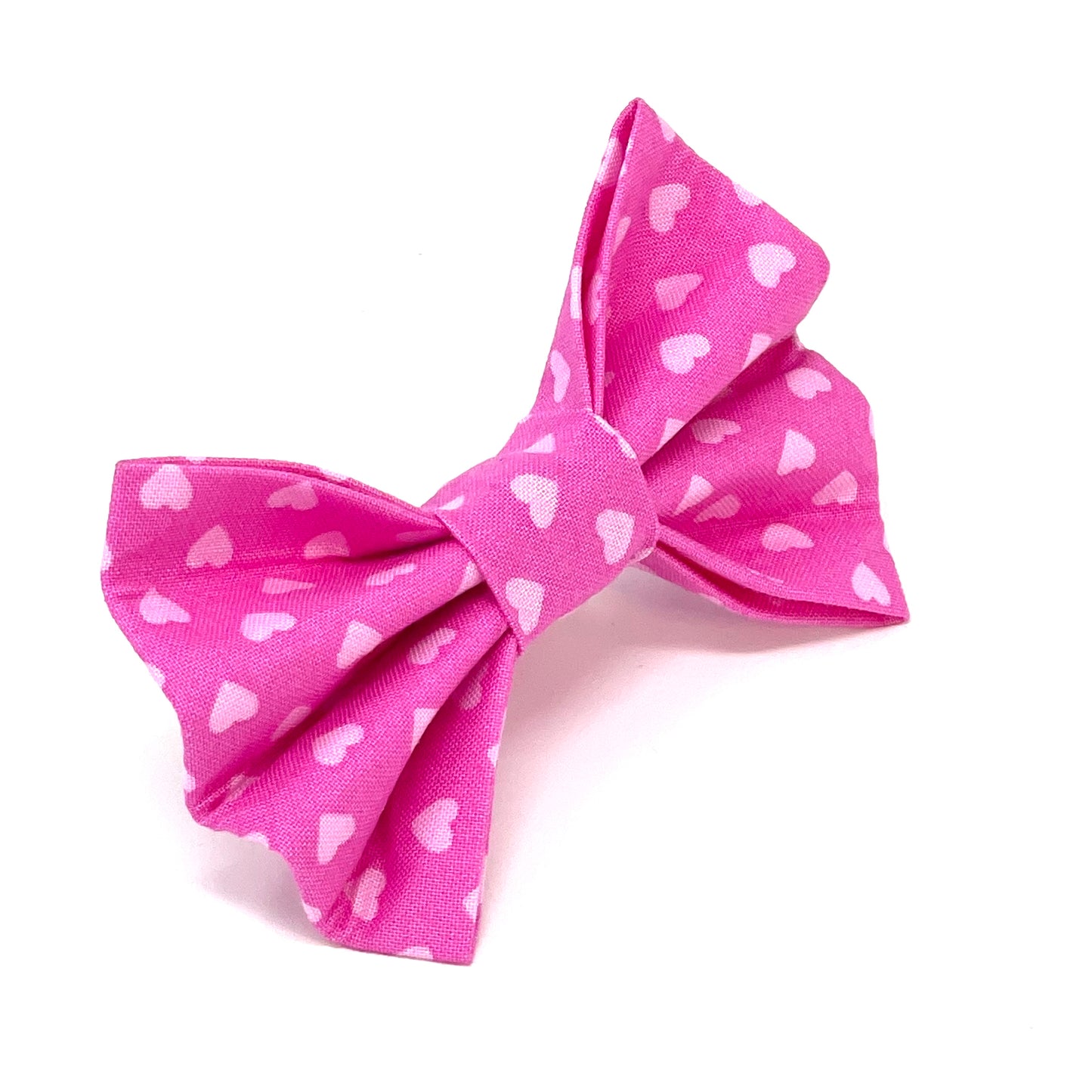 Candy Hearts Dog Bow
