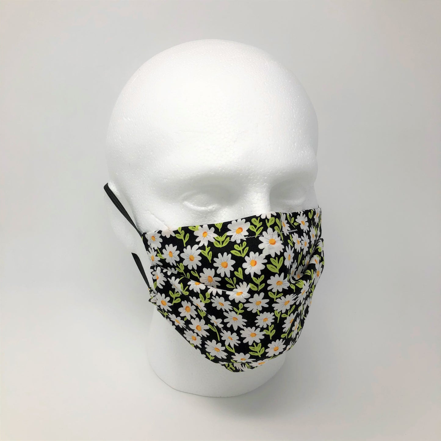Daisy Pleated Face Mask