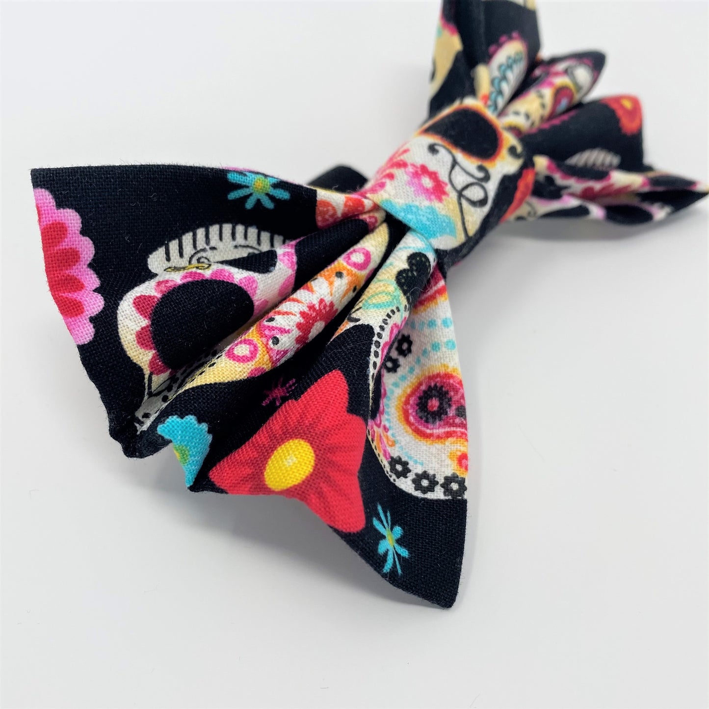 Day of the Dead Dog Bow