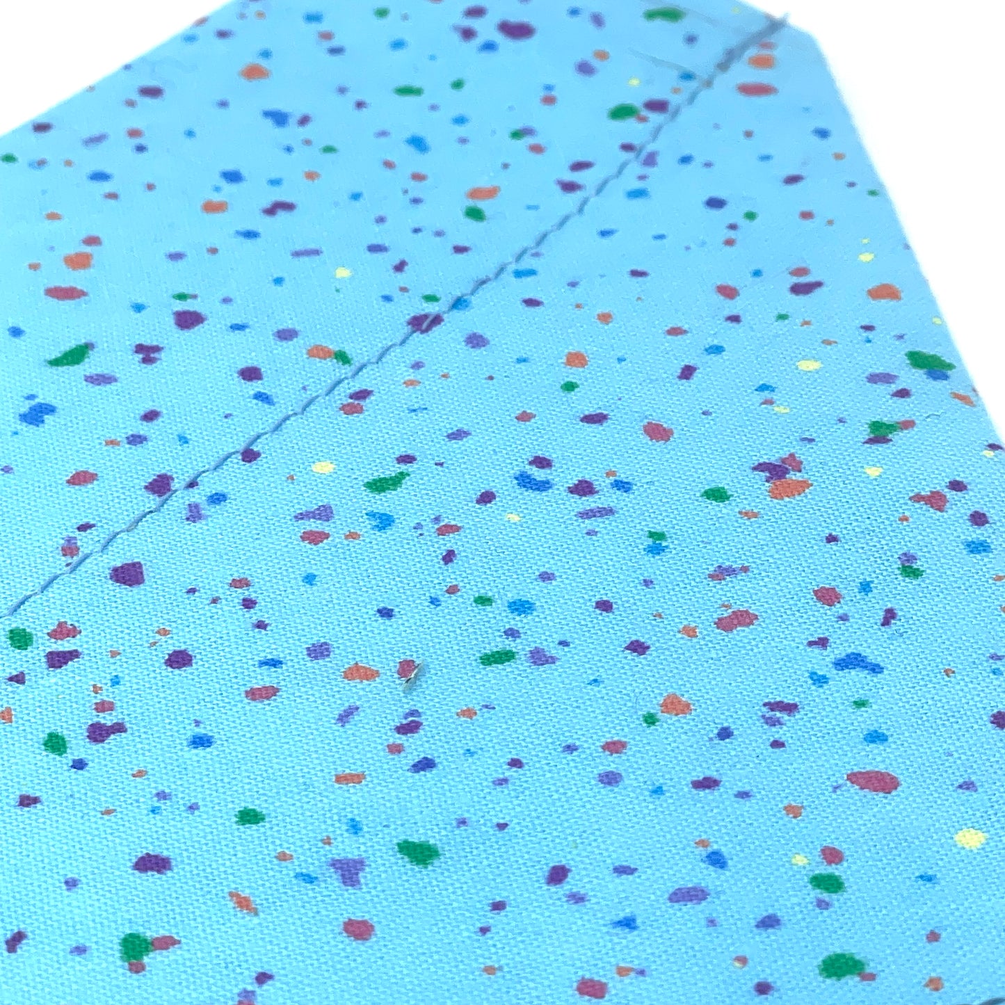 Confetti Blue Dog Bandana
