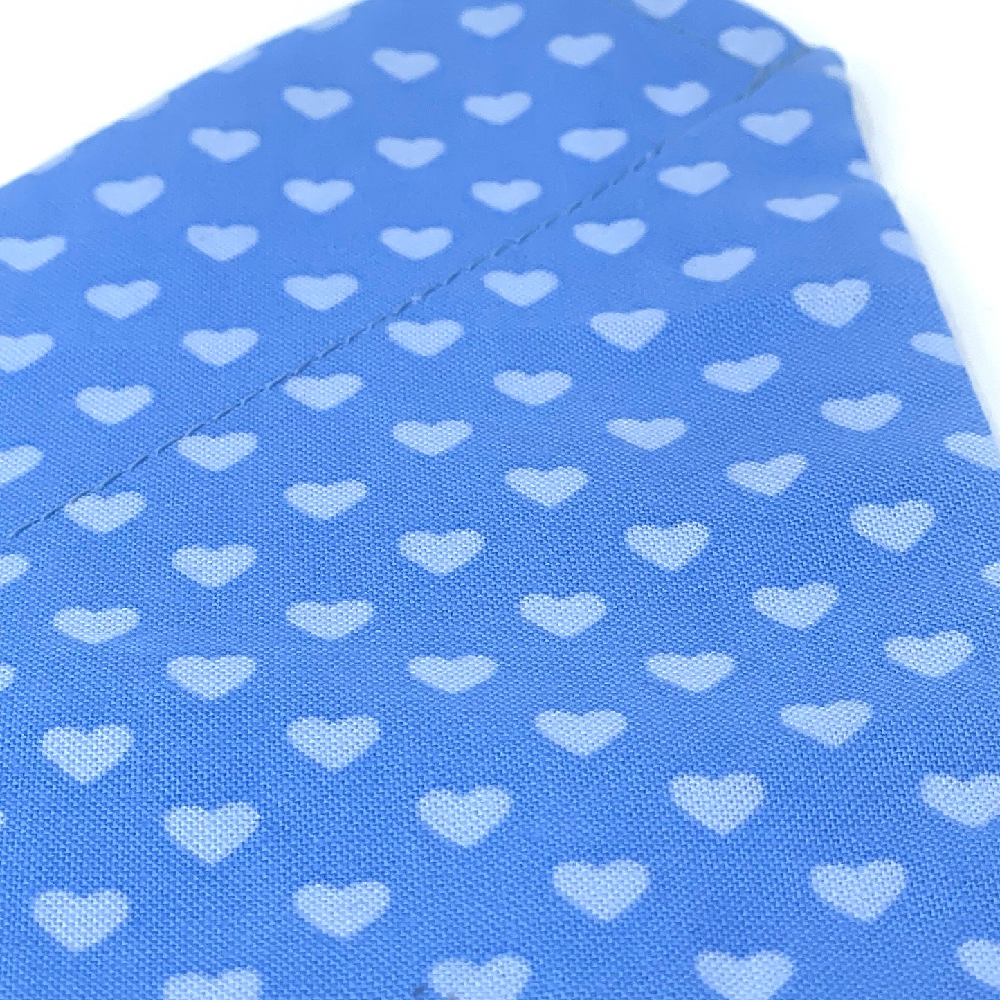 Blue Hearts Dog Bandana
