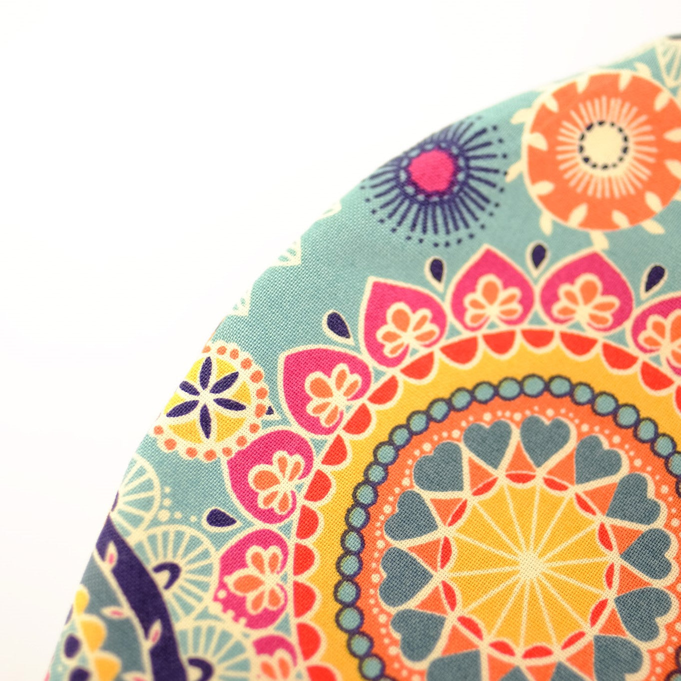 Mandala Reversible Fitted Face Mask