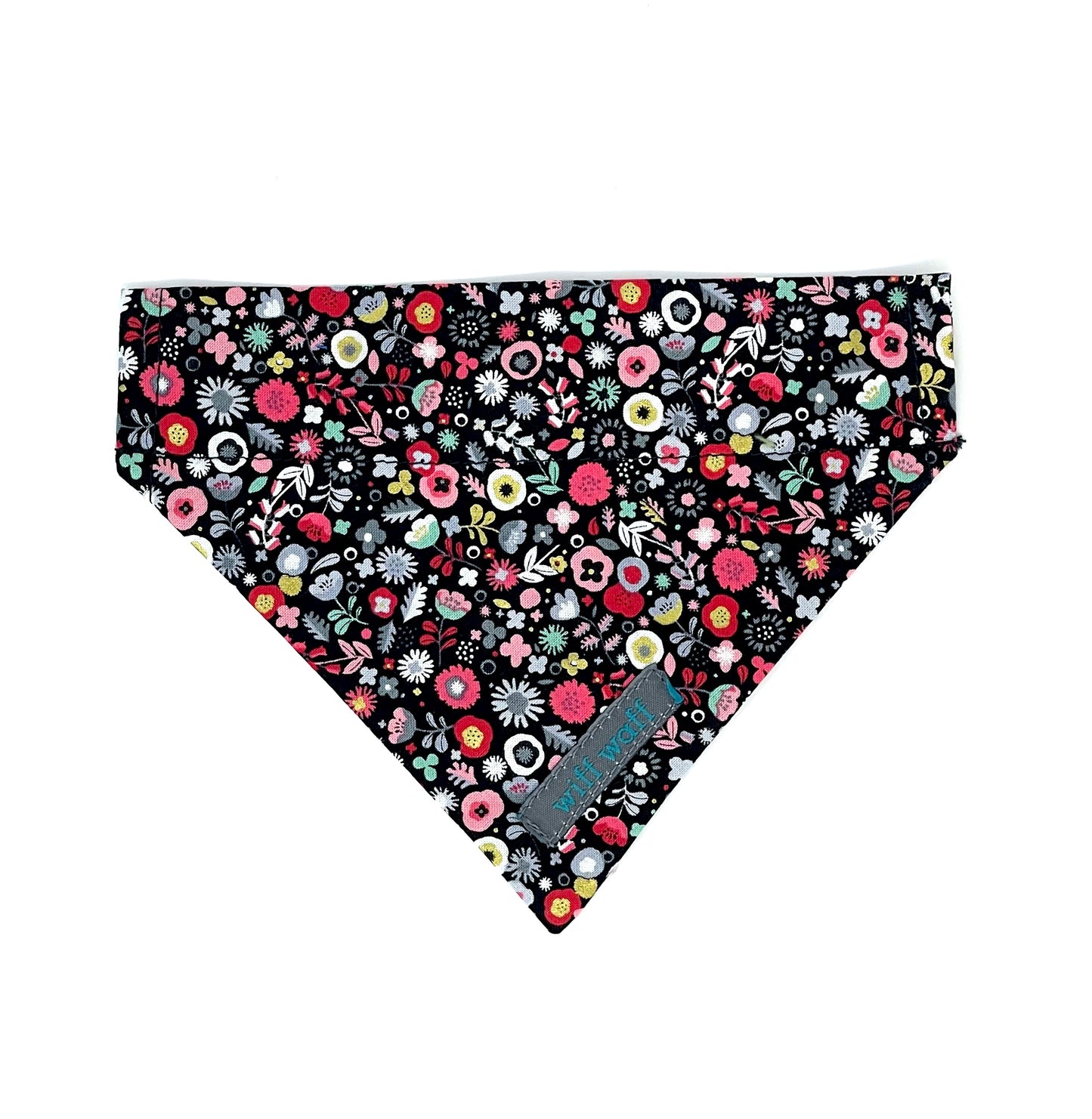 Midnight Bloom Dog Bandana