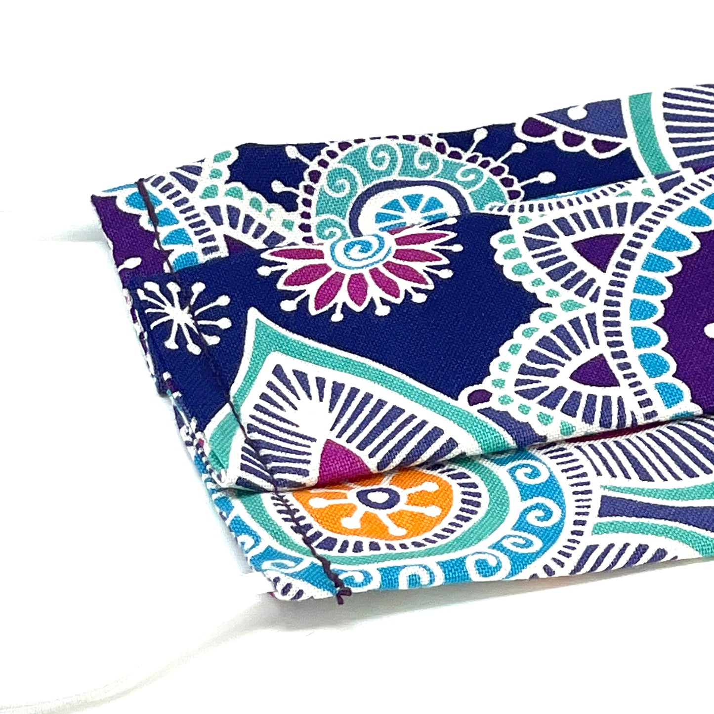 Passion Flower Pleated Face Mask