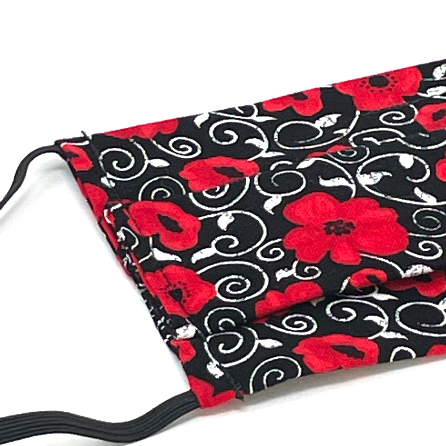 Passiondale Poppy Pleated Face Mask