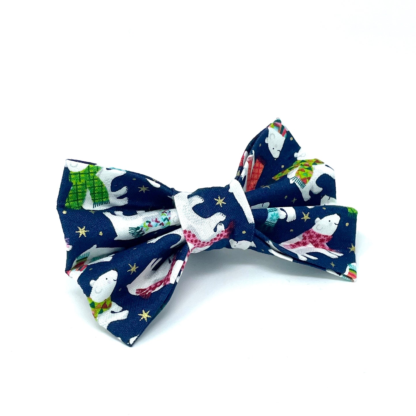 Polar Party Dog Bow