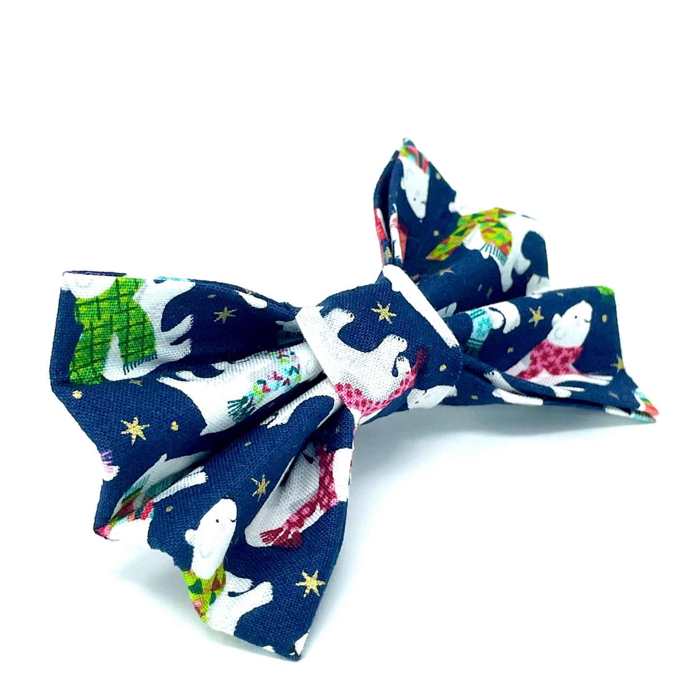 Polar Party Dog Bow