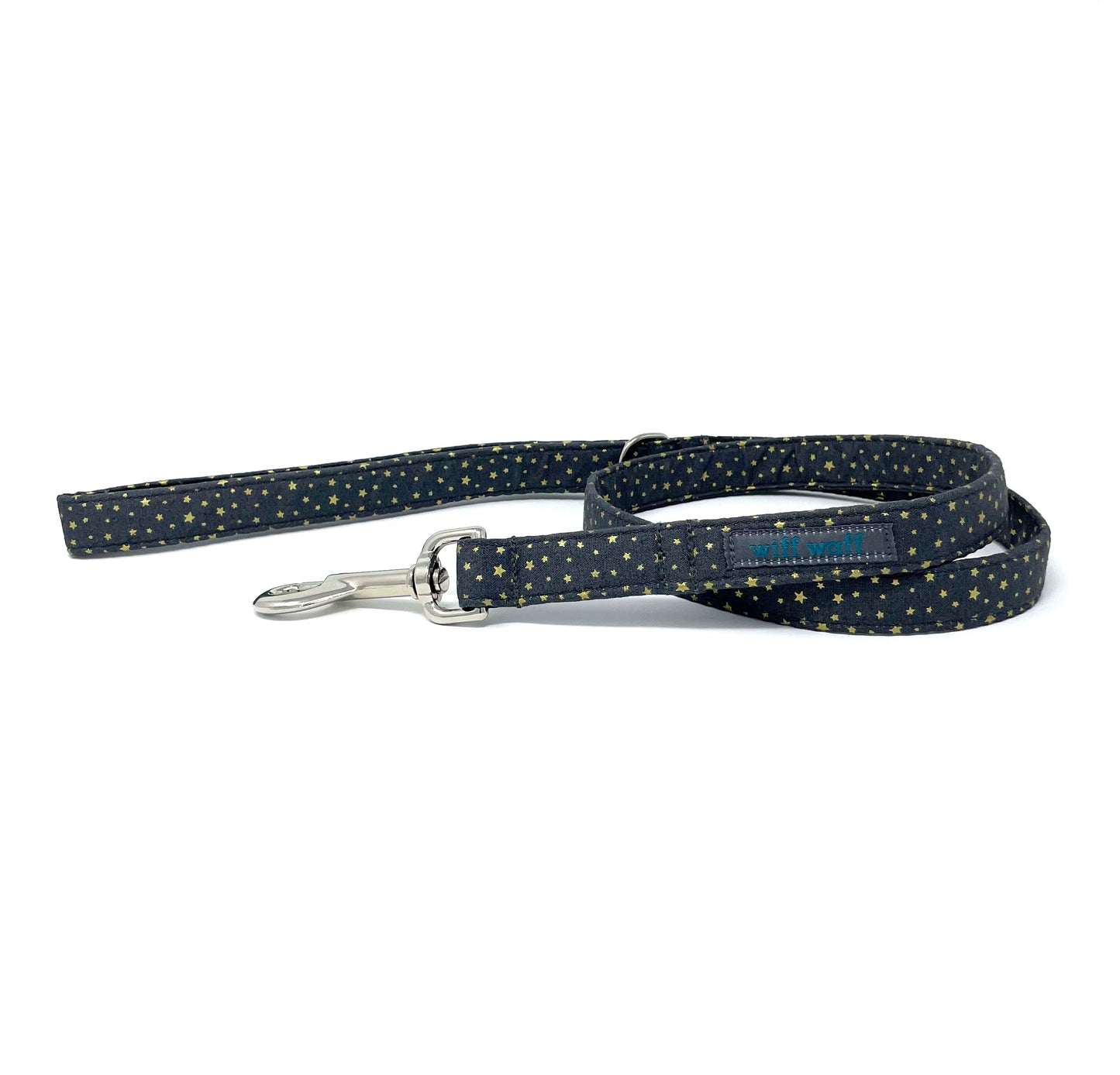 Festive Grey Stars Dog Lead