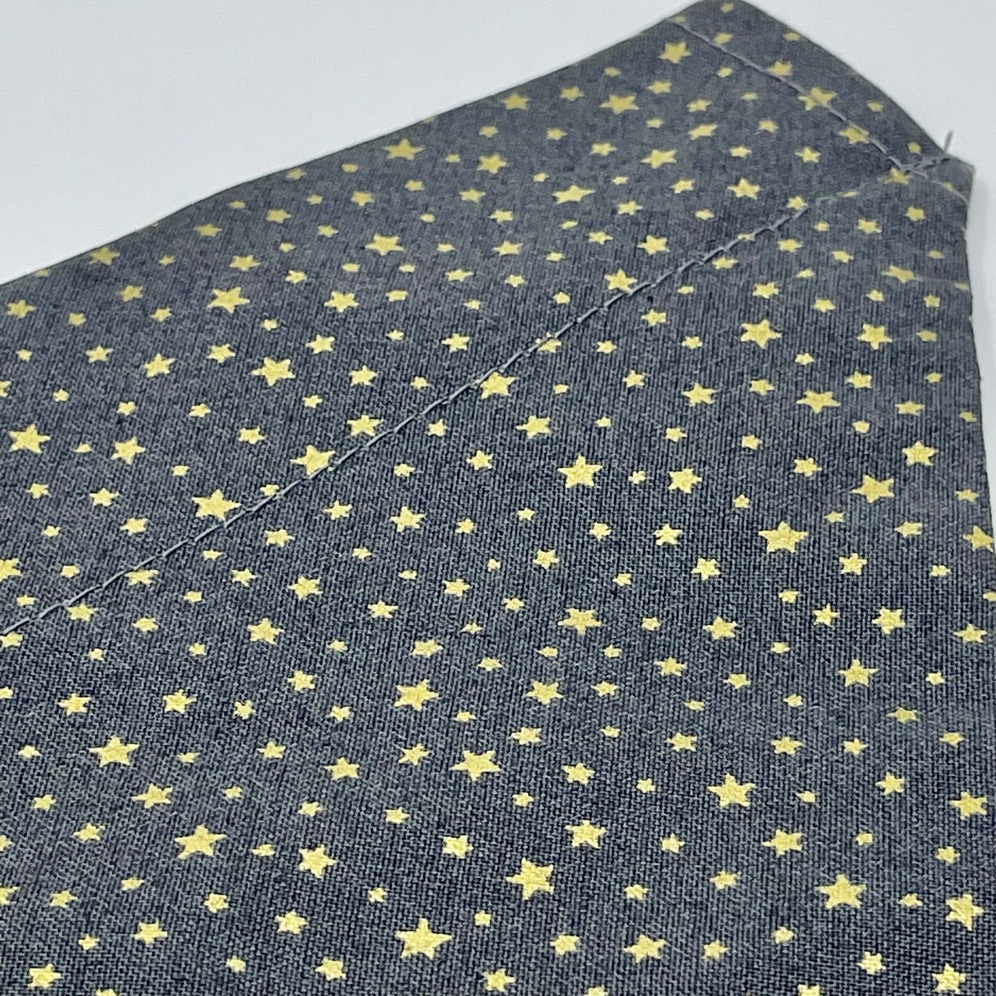 Festive Grey Stars Dog Bandana