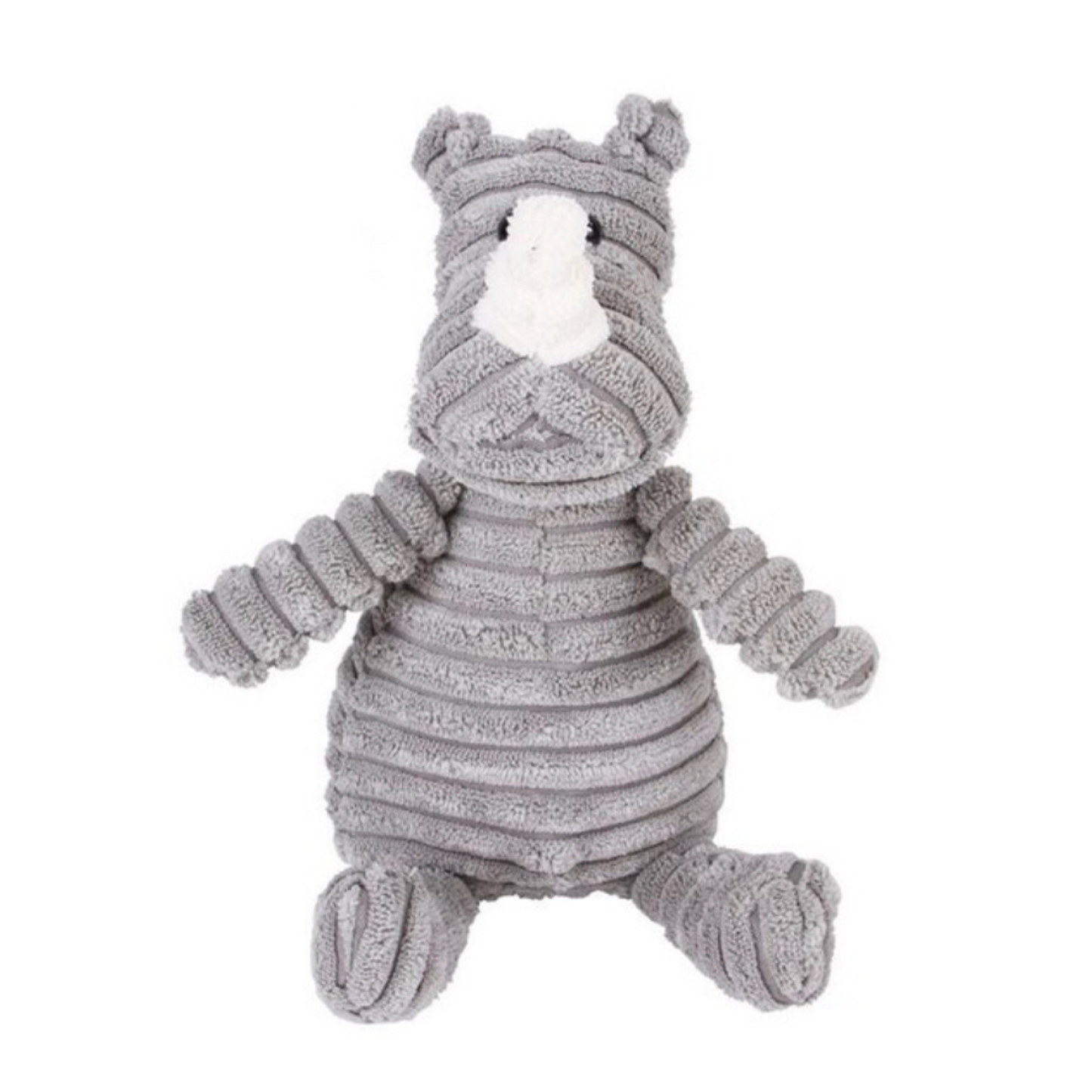 Corduroy Plush Rhino