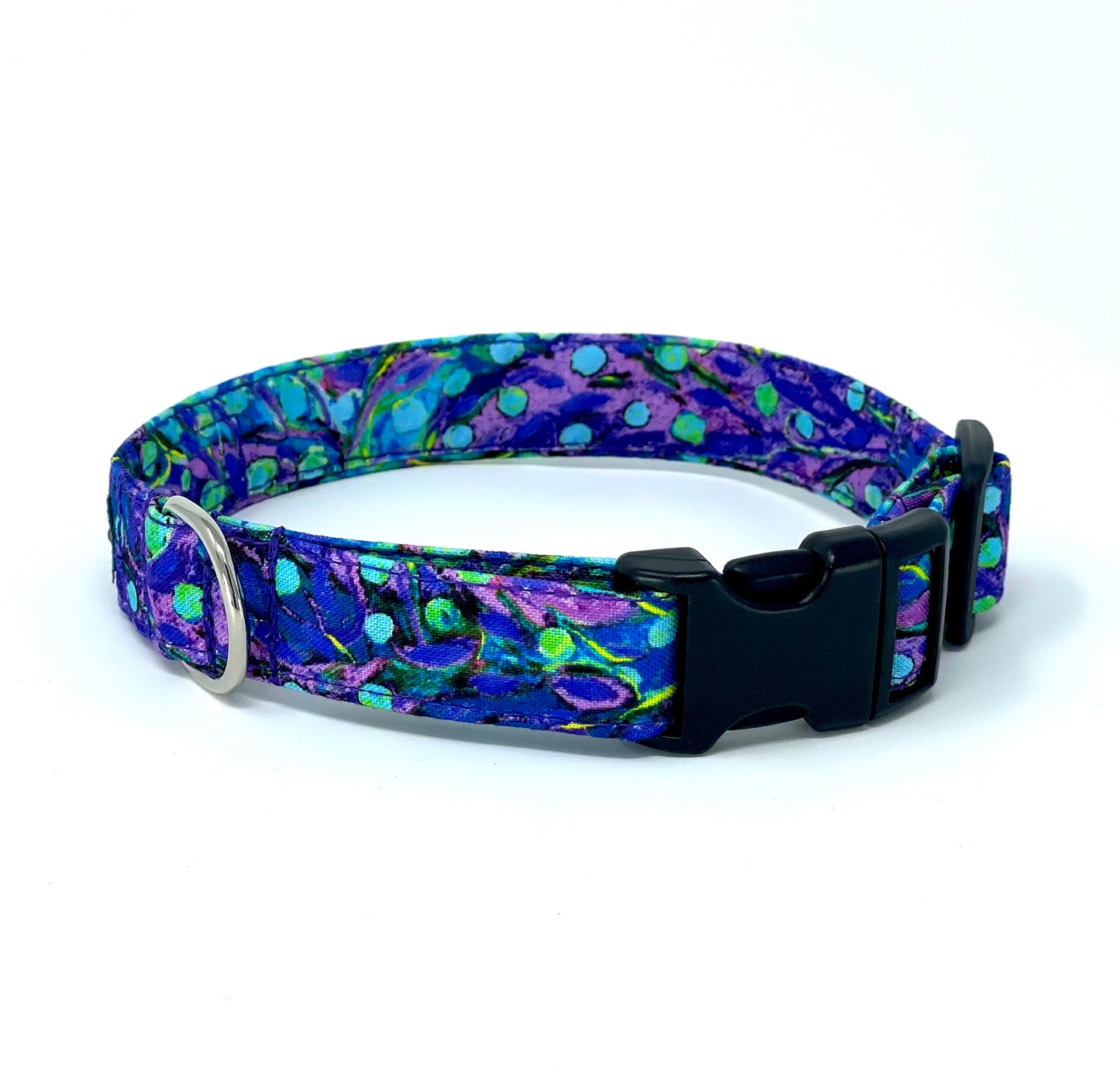 Van Gogh Dog Collar - Purple