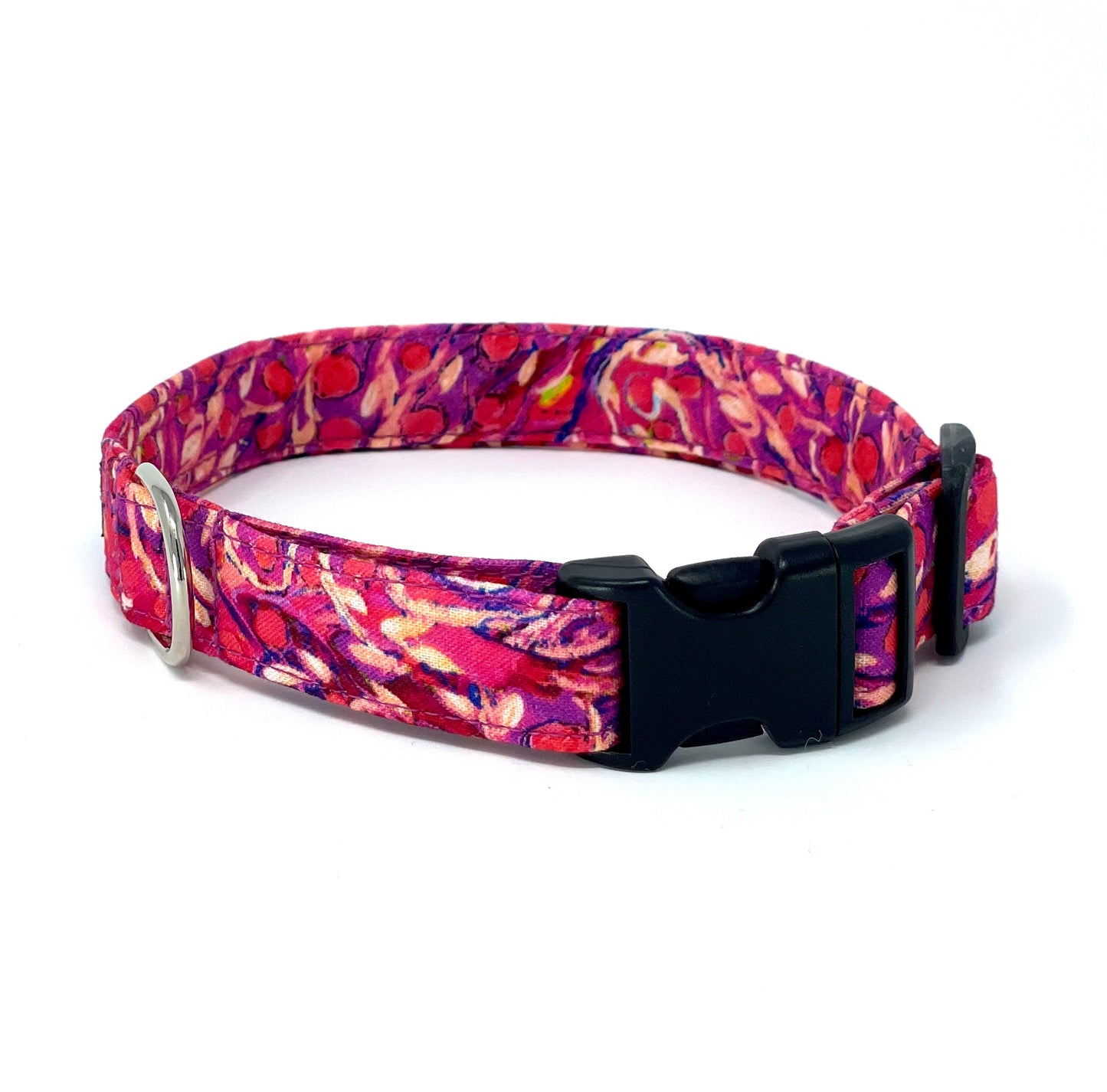 Van Gogh Dog Collar - Pink
