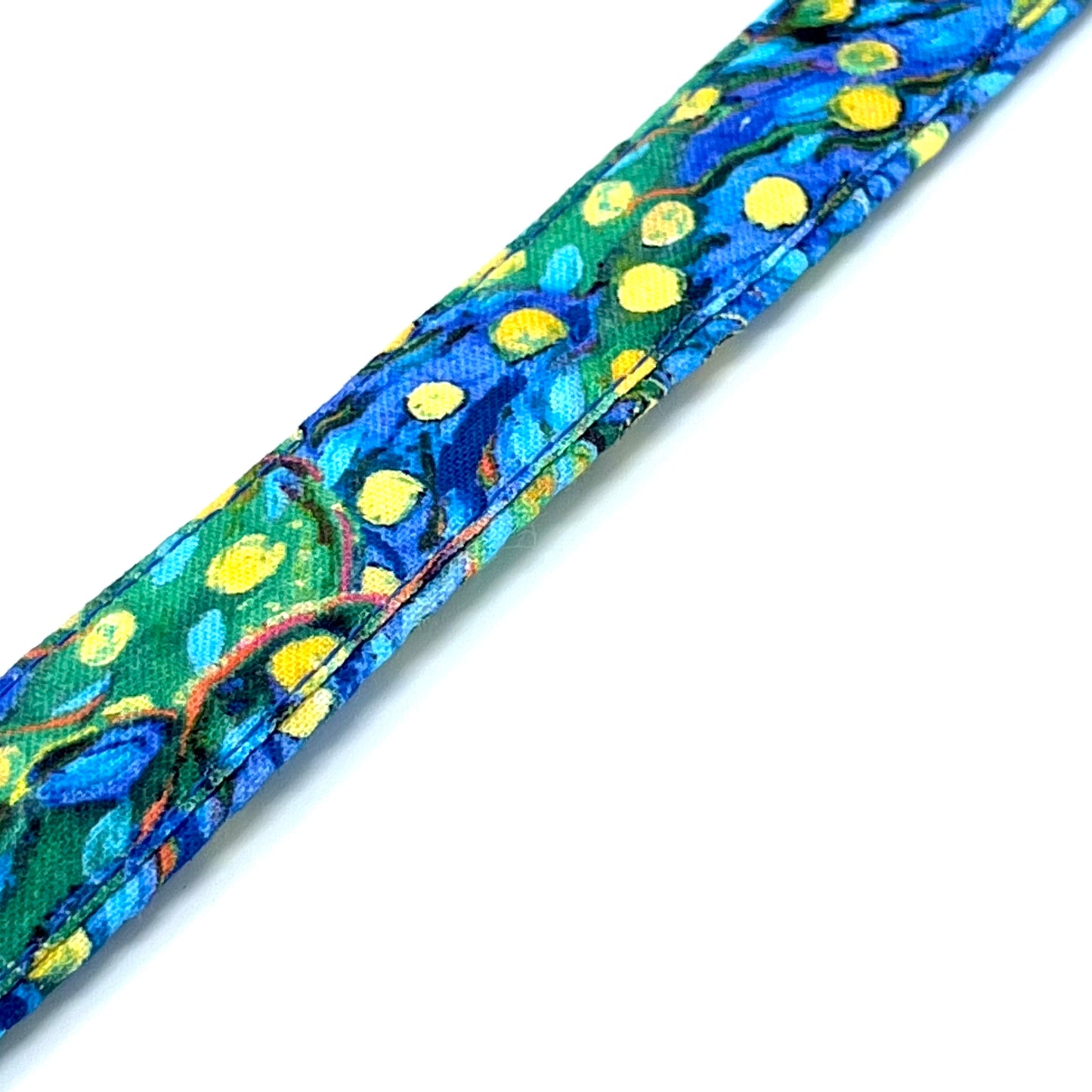 Van Gogh Dog Collar - Blue