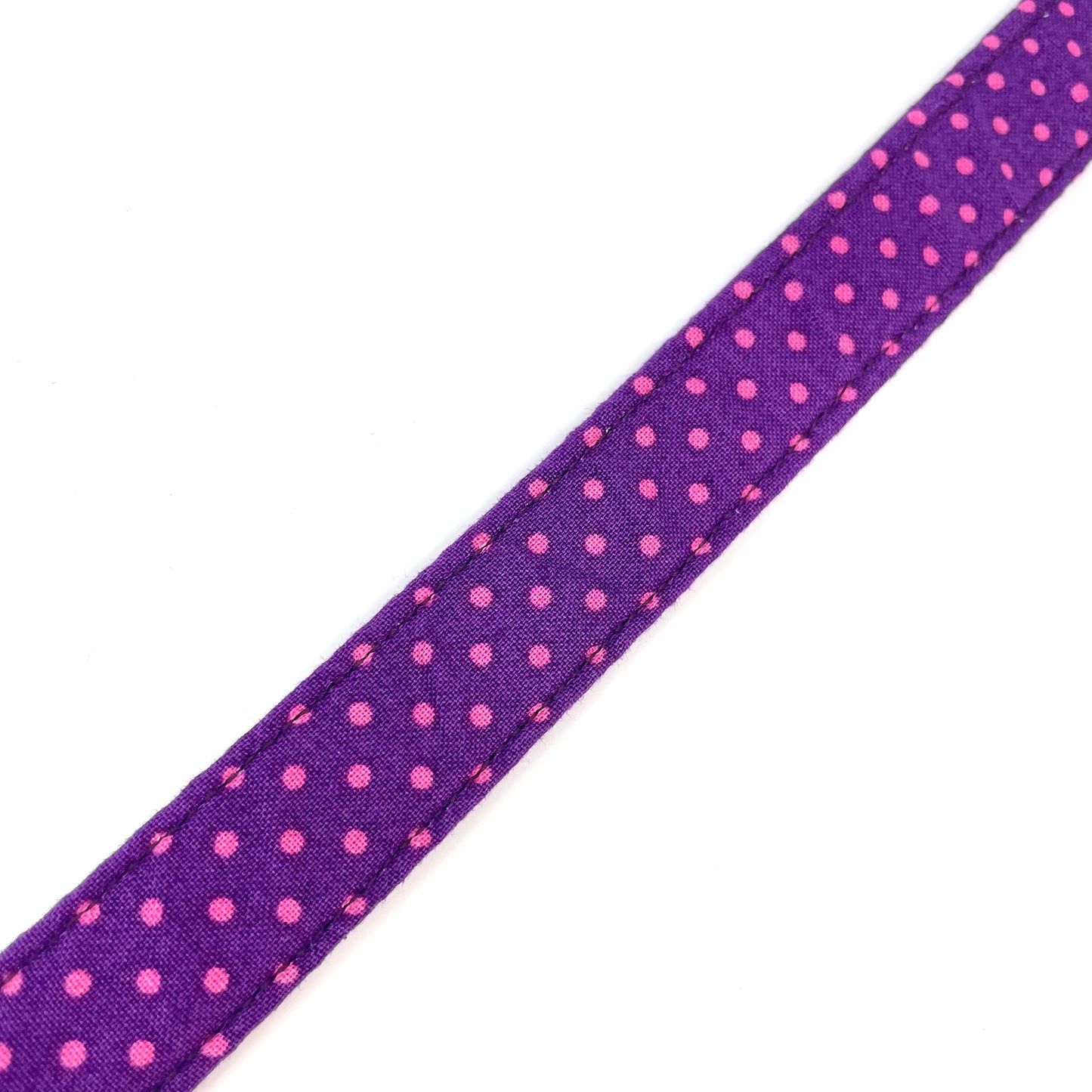 Dot Time Dog Collar - Purple