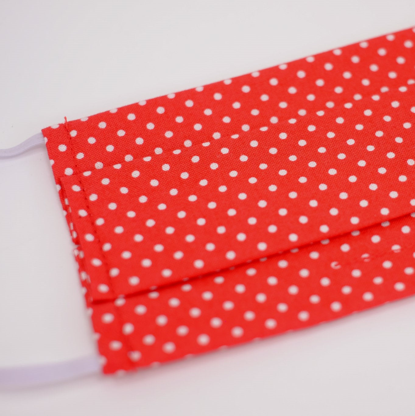 Polka Dot Red Face Mask