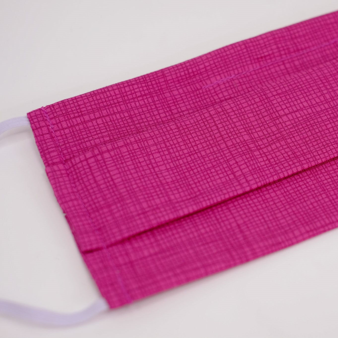 Sketch Pink Pleated Face Mask
