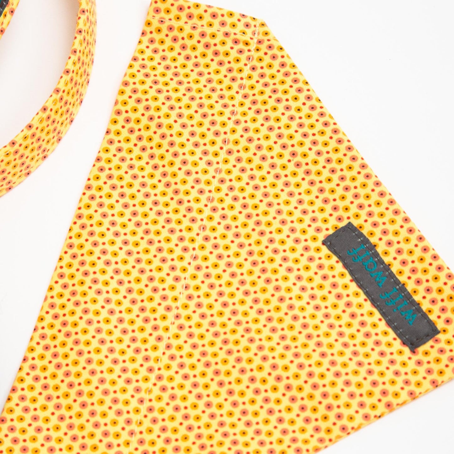 Mellow Yellow Dog Bandana