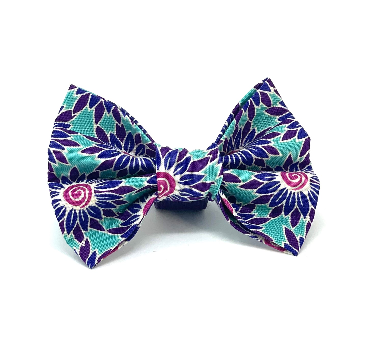 Spiral Bloom Dog Bow