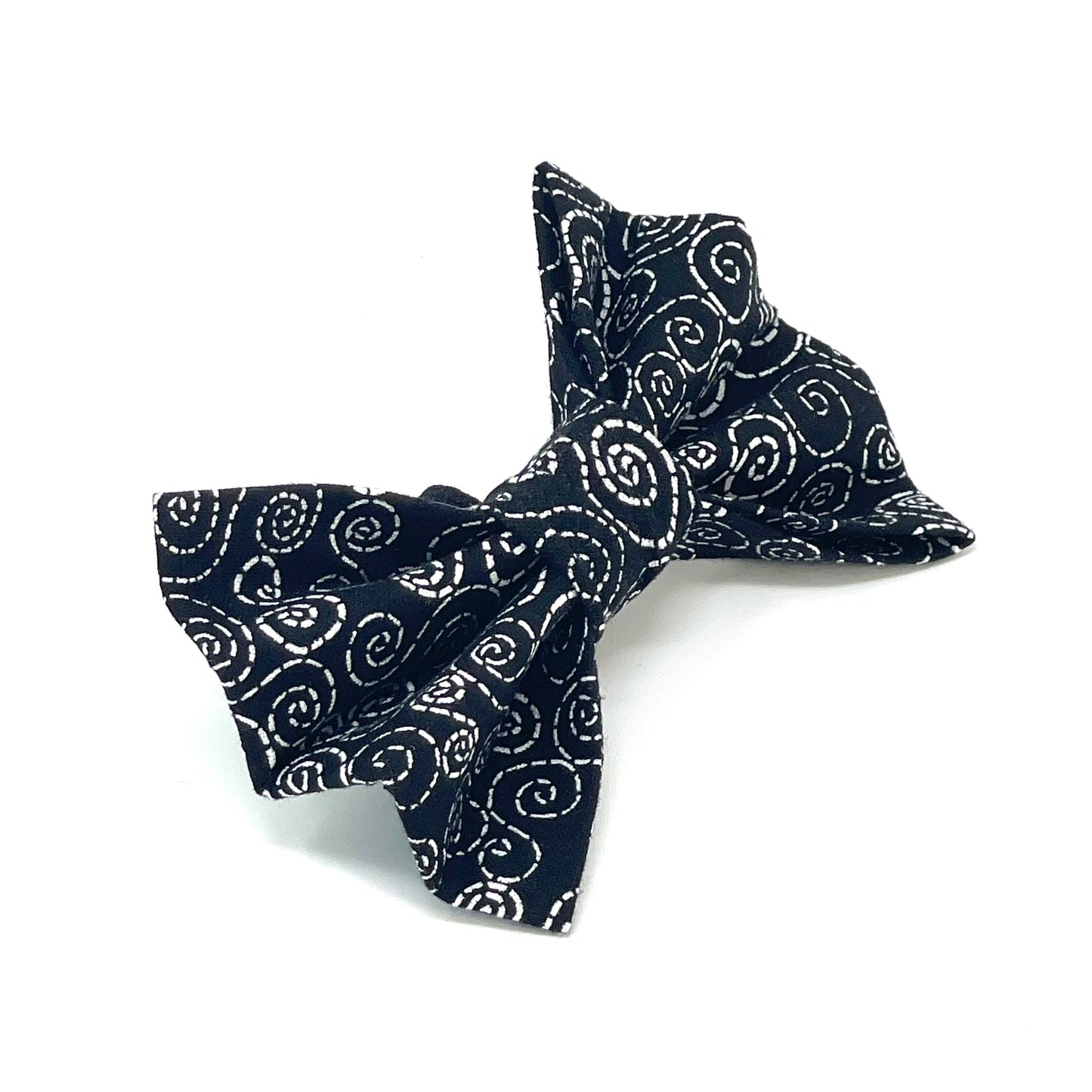 Twisted Stitches Dog Bow