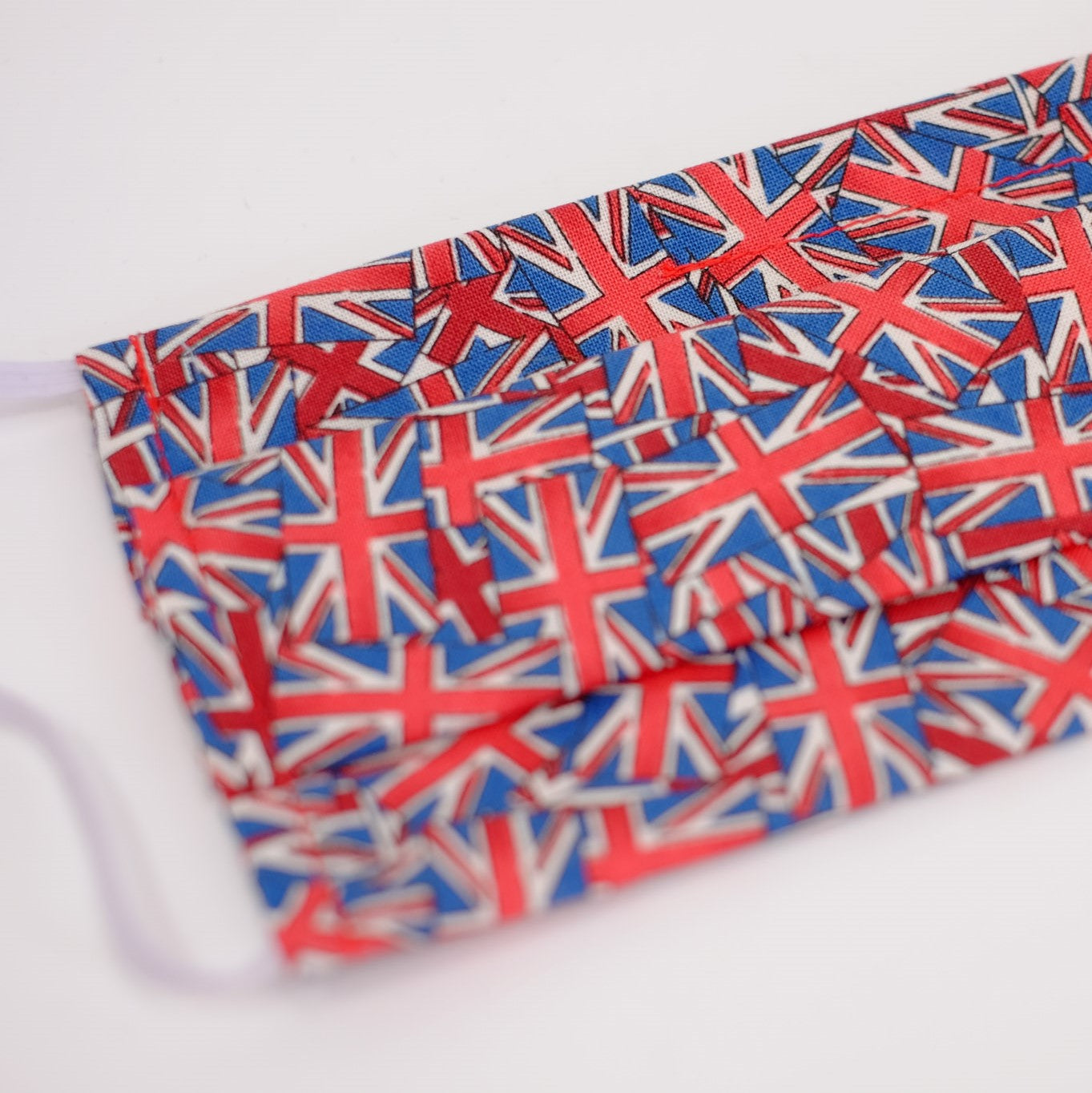 Union Jack Pleated Face Mask