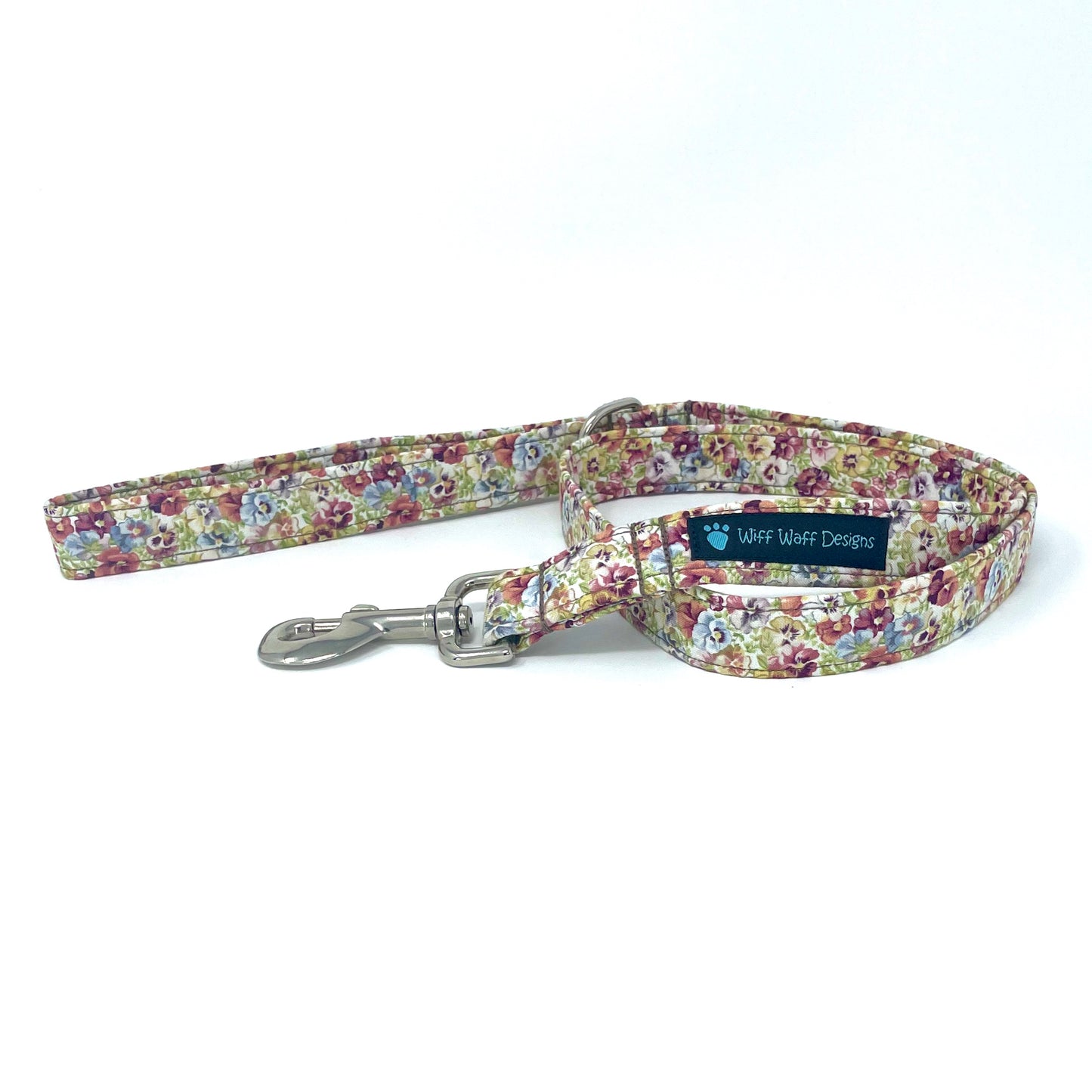 Vintage Pansy Dog Lead