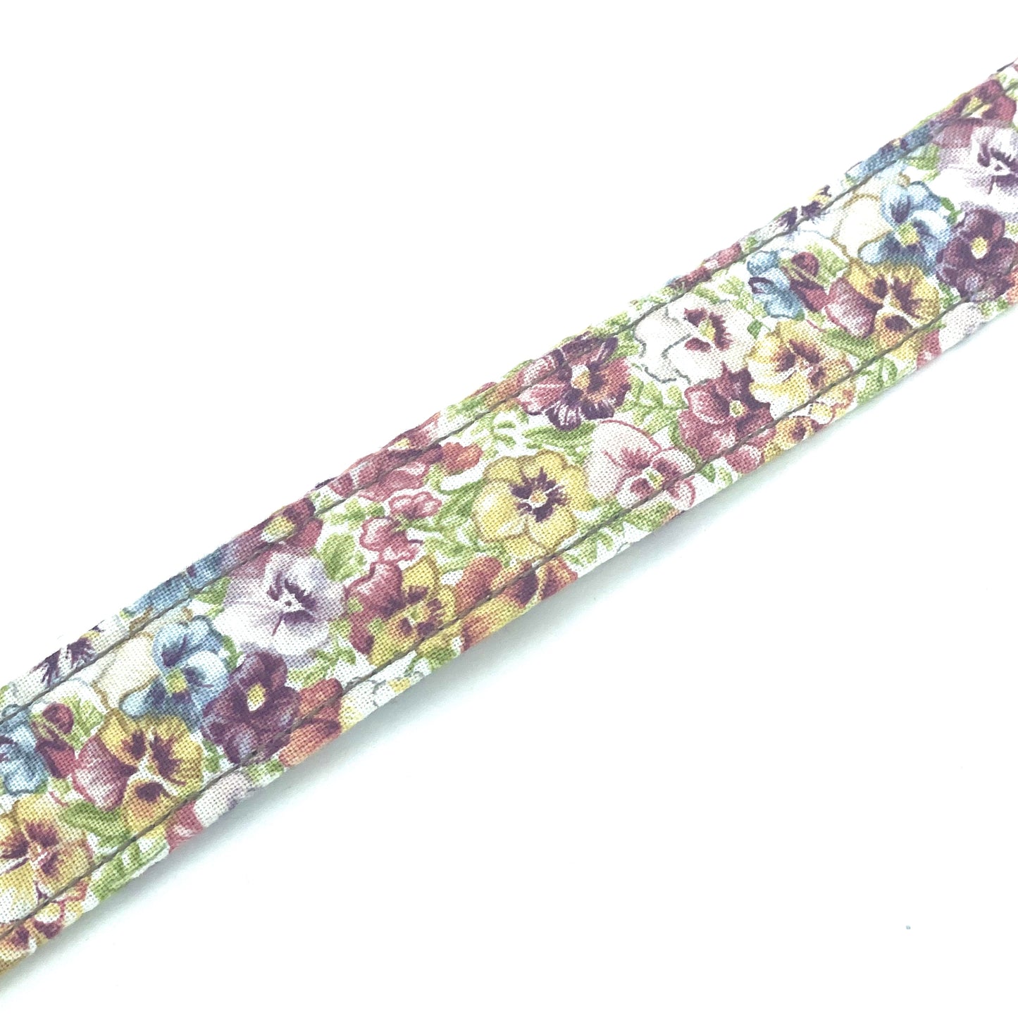 Vintage Pansy Dog Lead
