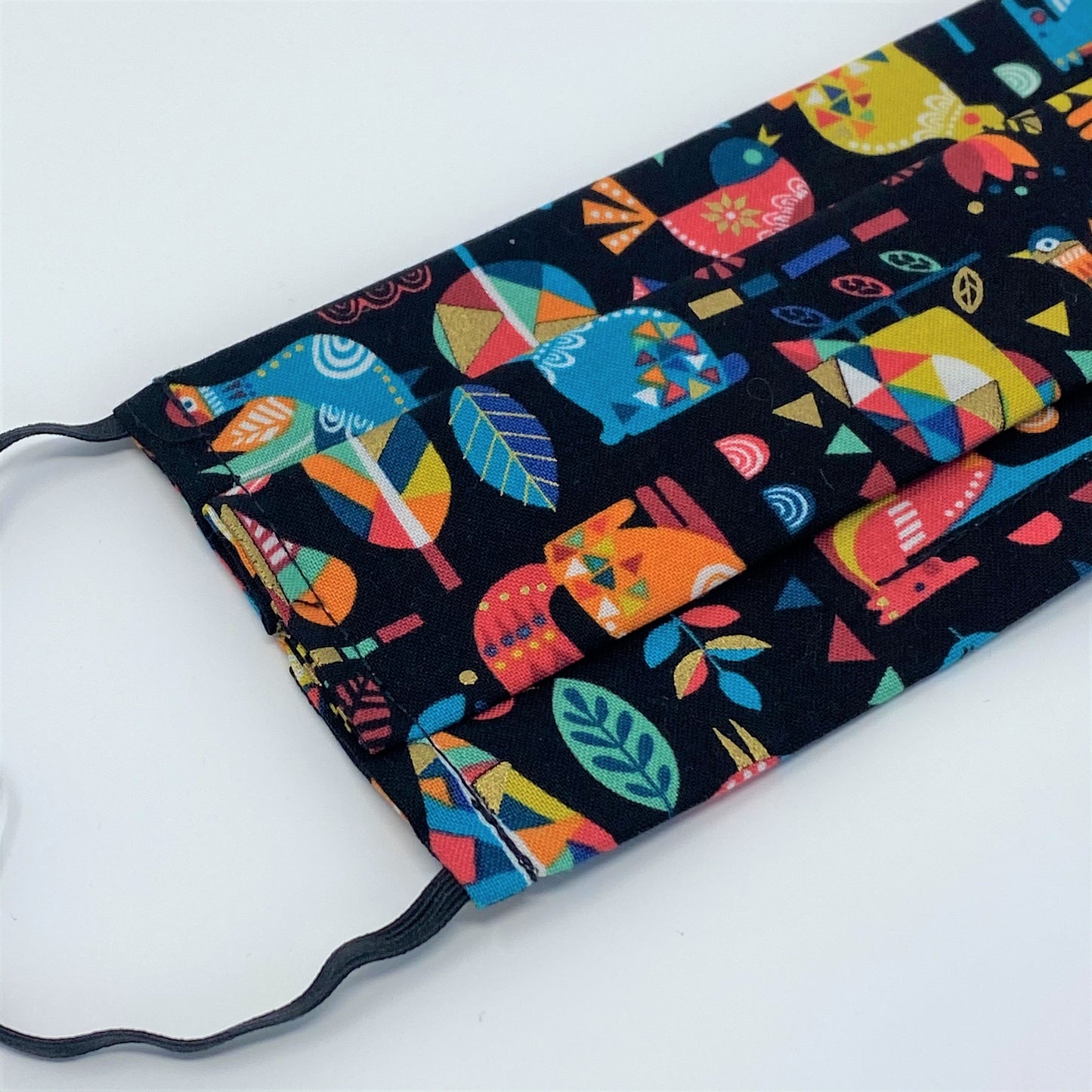 Woodland Folk Pleated Face Mask