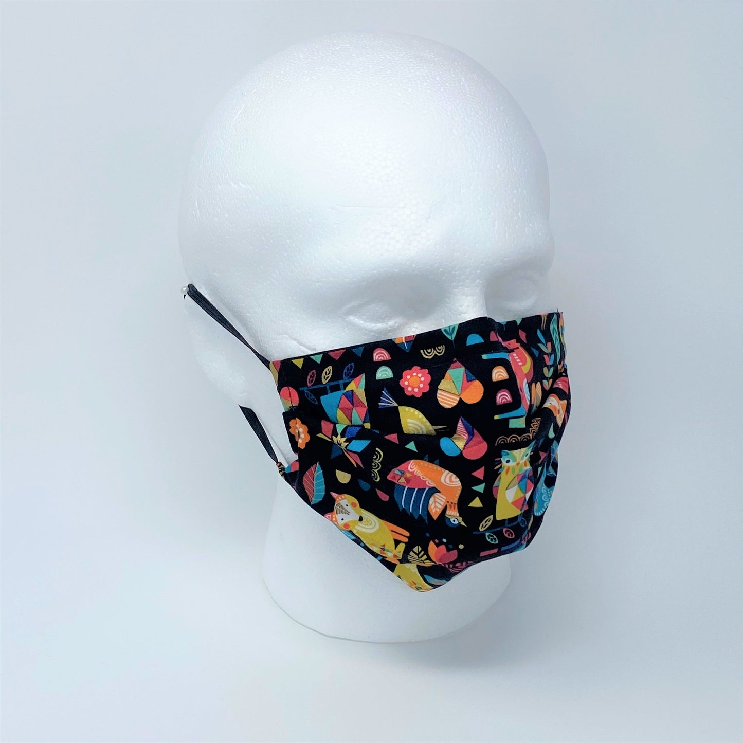 Woodland Folk Pleated Face Mask
