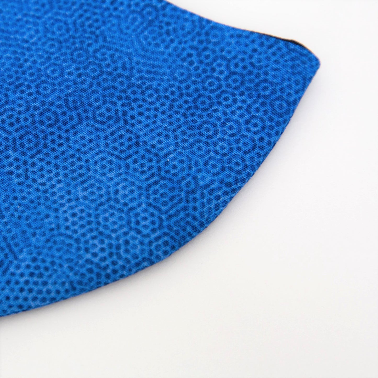 Hex Blue Fitted Face Mask