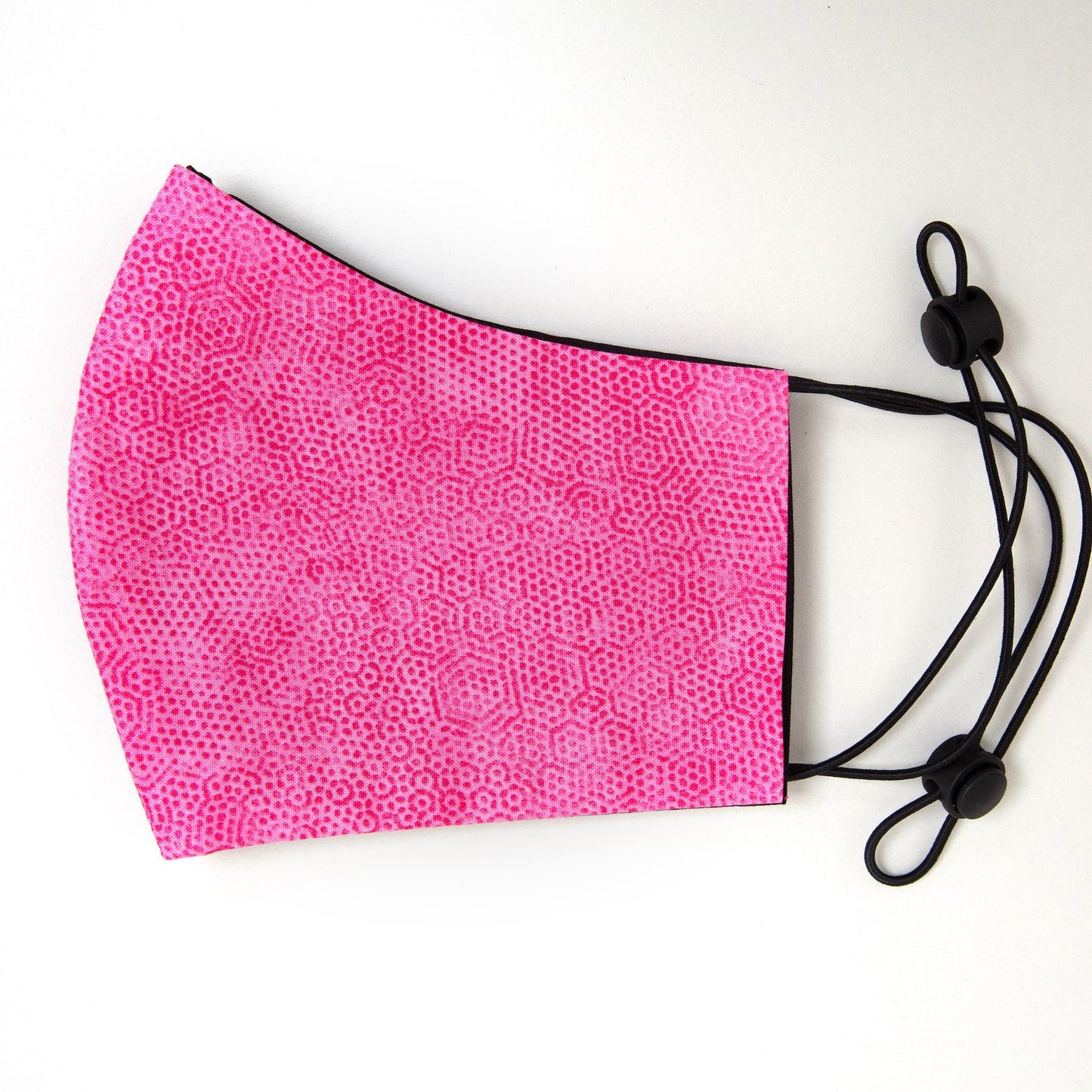 Hex Pink Fitted Face Mask