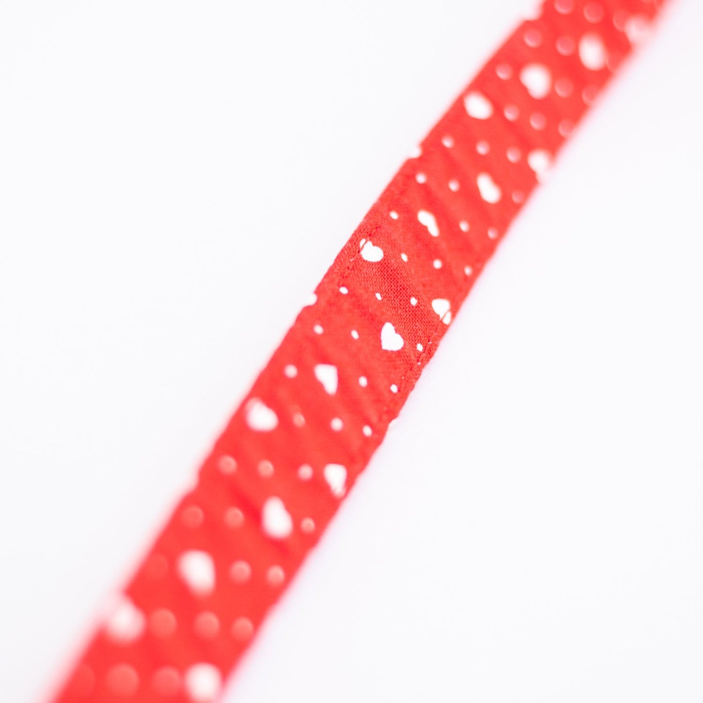 Red Heart Beat Dog Lead