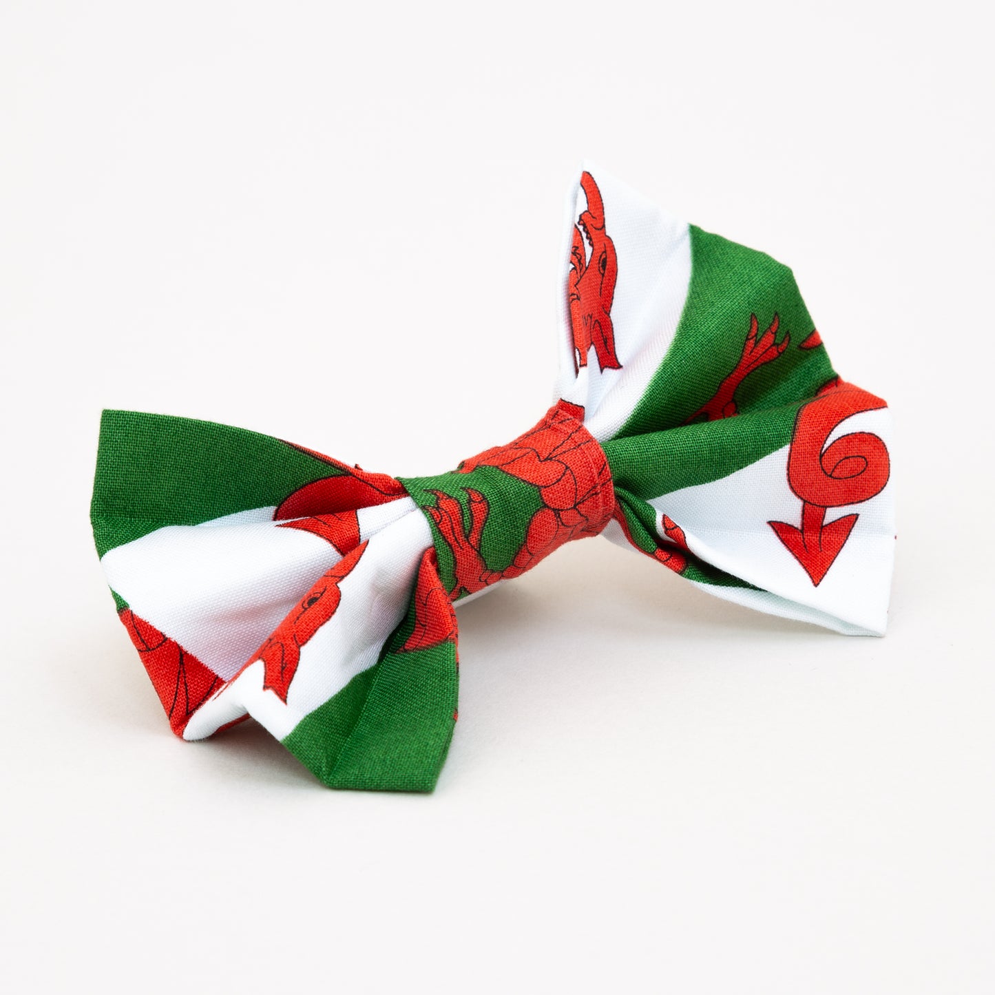 Welsh Flag Dog Bow