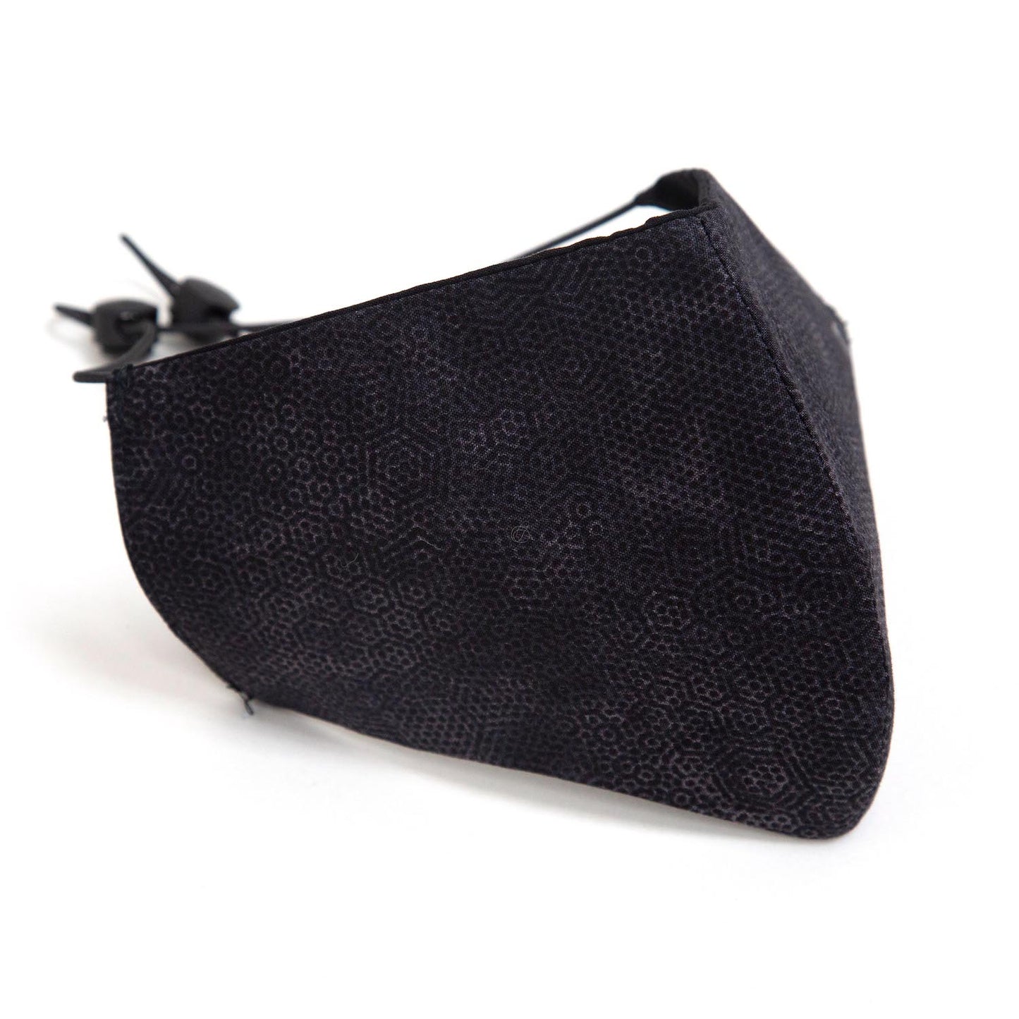 Hex Black Fitted Face Mask