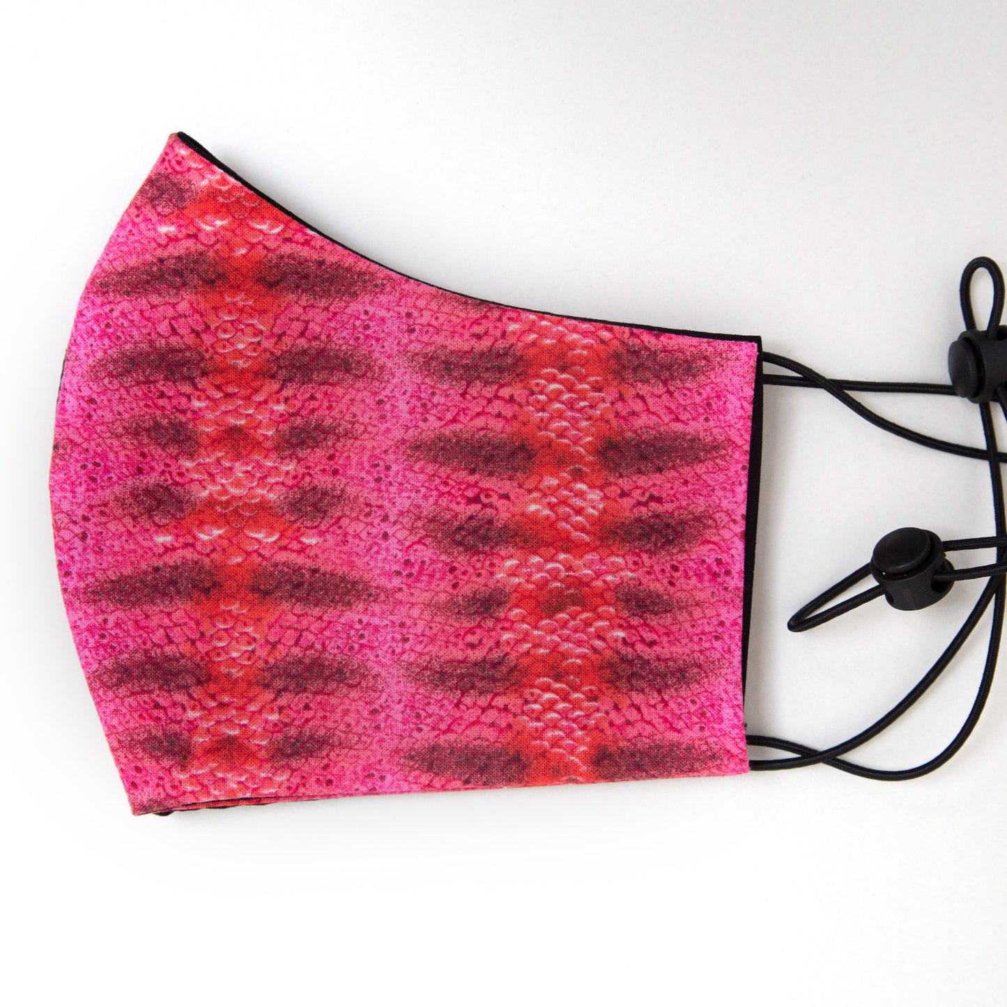 Scales Pink Fitted Face Mask