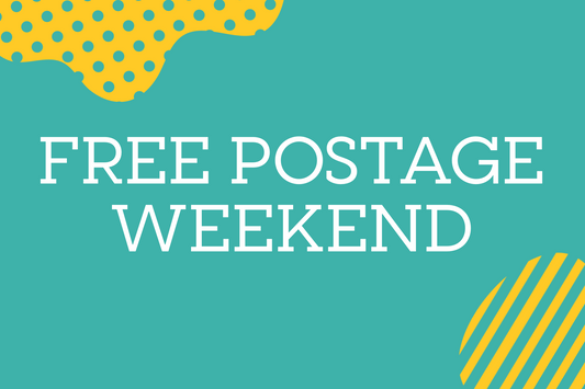 Free Postage this Weekend