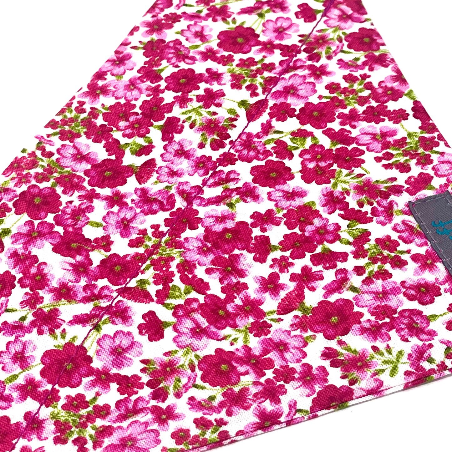 Fleur Pink Dog Bandana