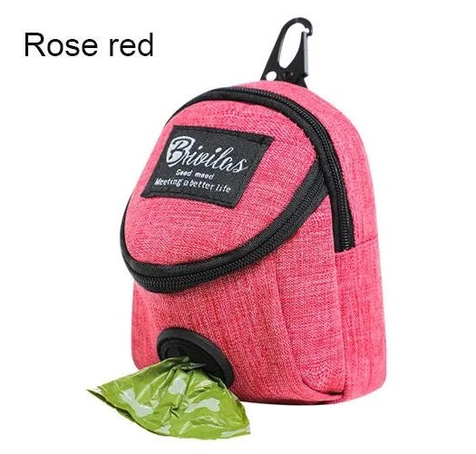 Poo Bag Dispenser - Rose Red Duffle
