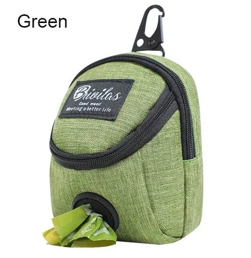 Poo Bag Dispenser - Green Duffle