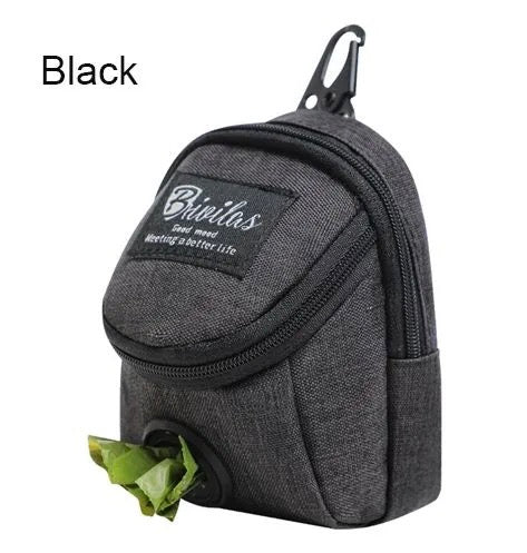 Poo Bag Dispenser - Black Duffle