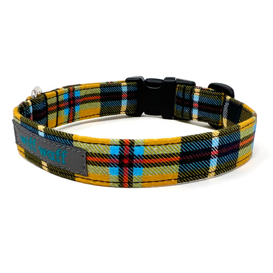 Cornish Tartan Dog Collar