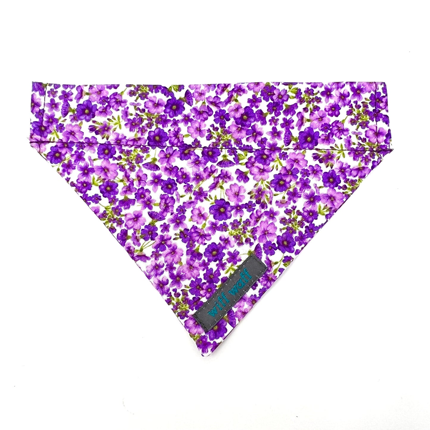 Fleur Purple Dog Bandana